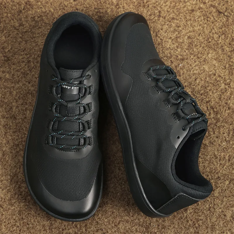 Men Barefoot Mesh Upper Non-slip Rubber Sole Comfortable Classic Low Top Walk